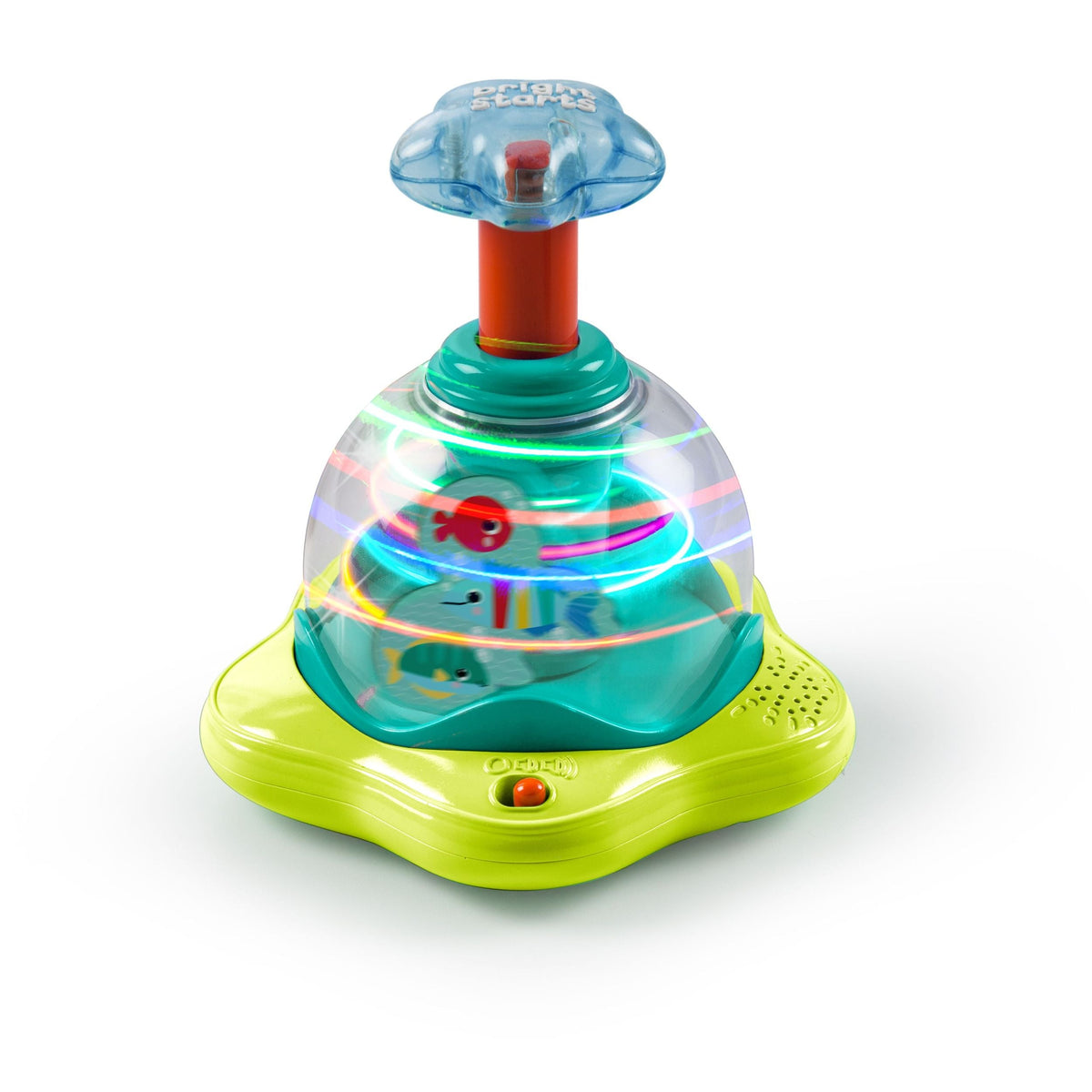Bright Starts Press and Glow Spinner Toy
