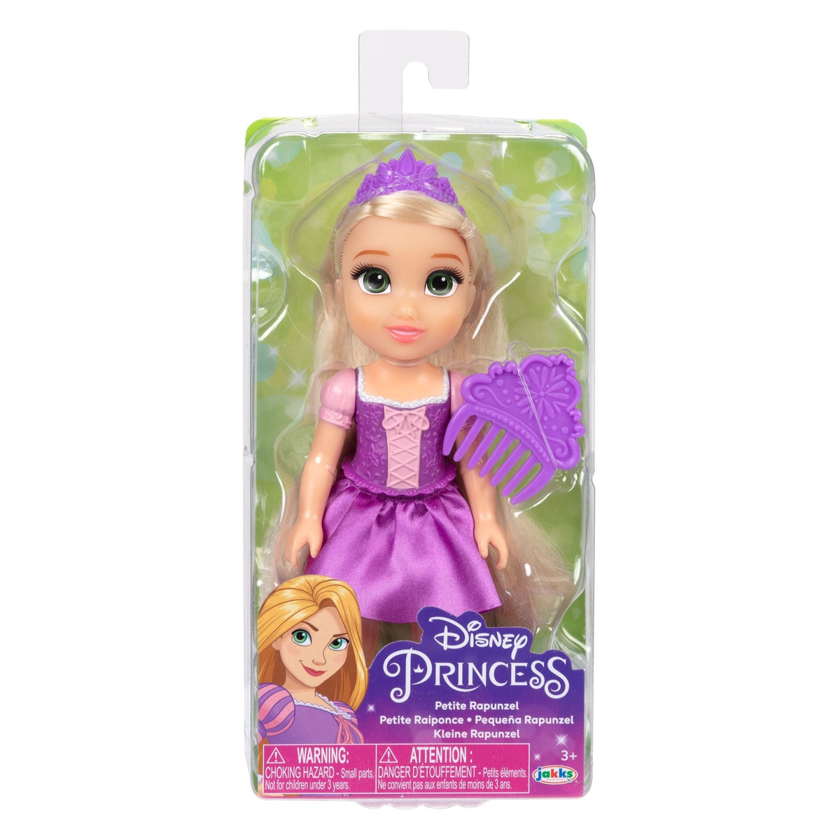 Disney Princess Petite 6-in Dolls, Assorted Styles, Ages 3+