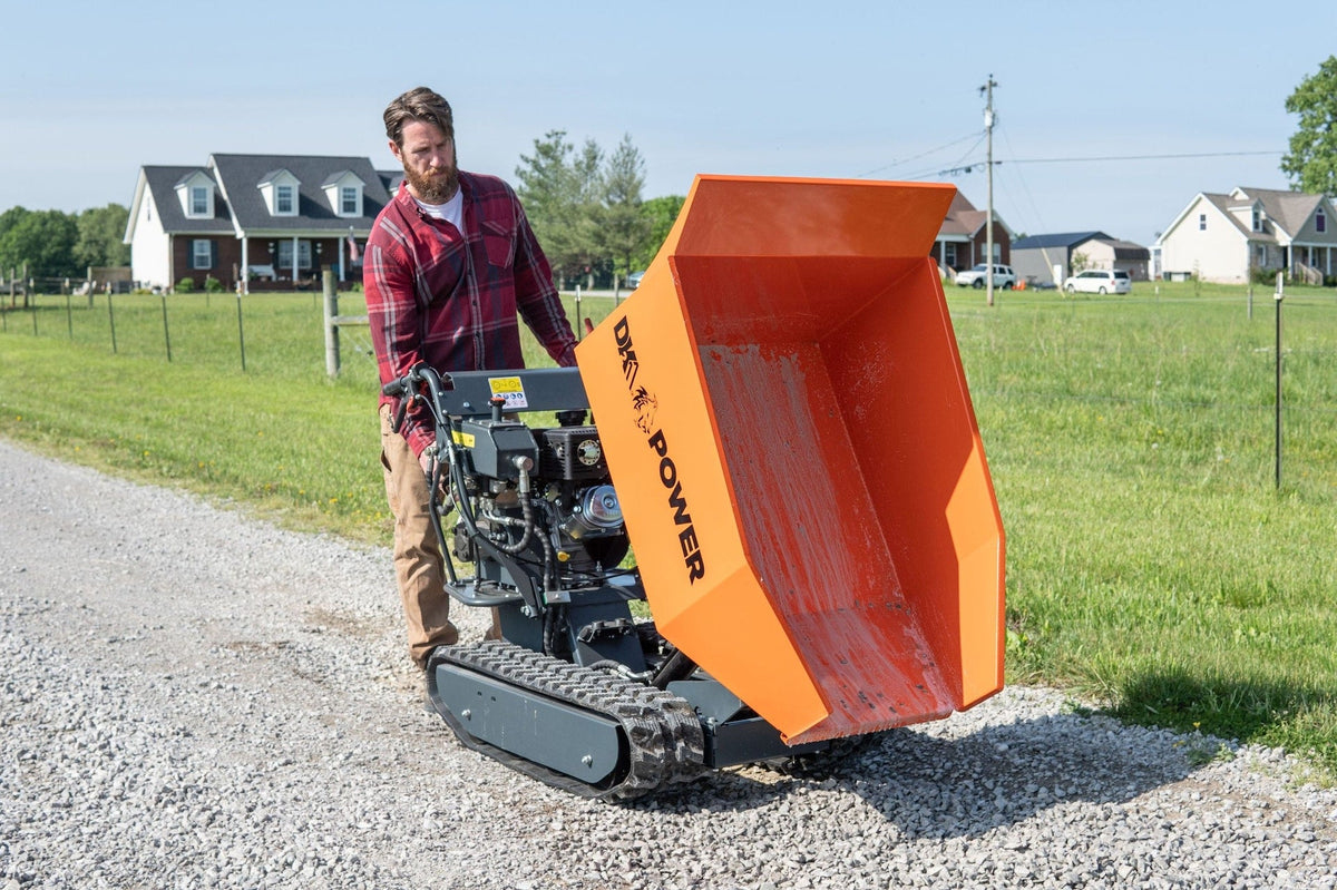 DK2 POWER by Marlon 1100 lb 9.5HP 277 cc Hydraulic Dump Cart
