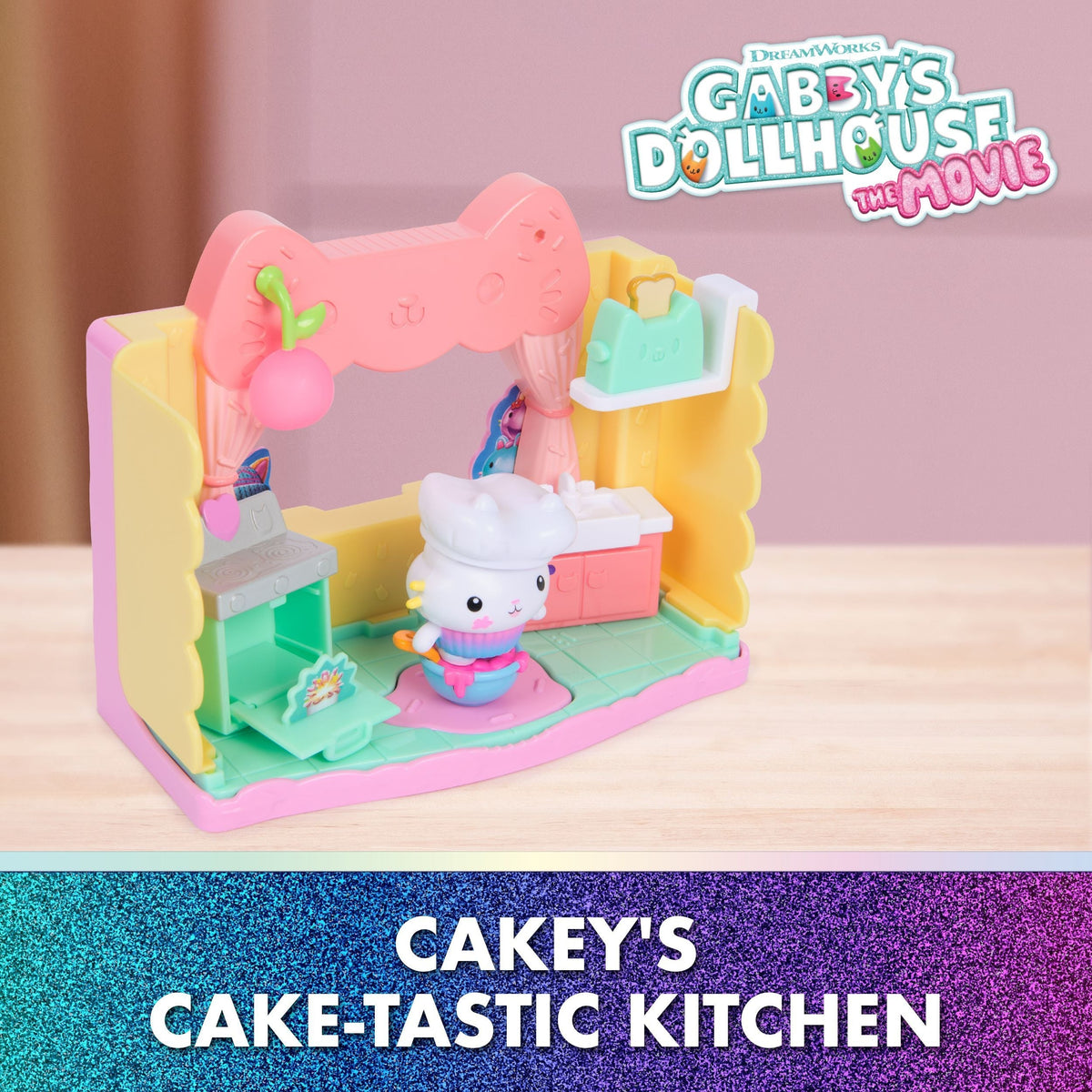 Gabby's Dollhouse Licensed Ultra Rooms for Ages 3+