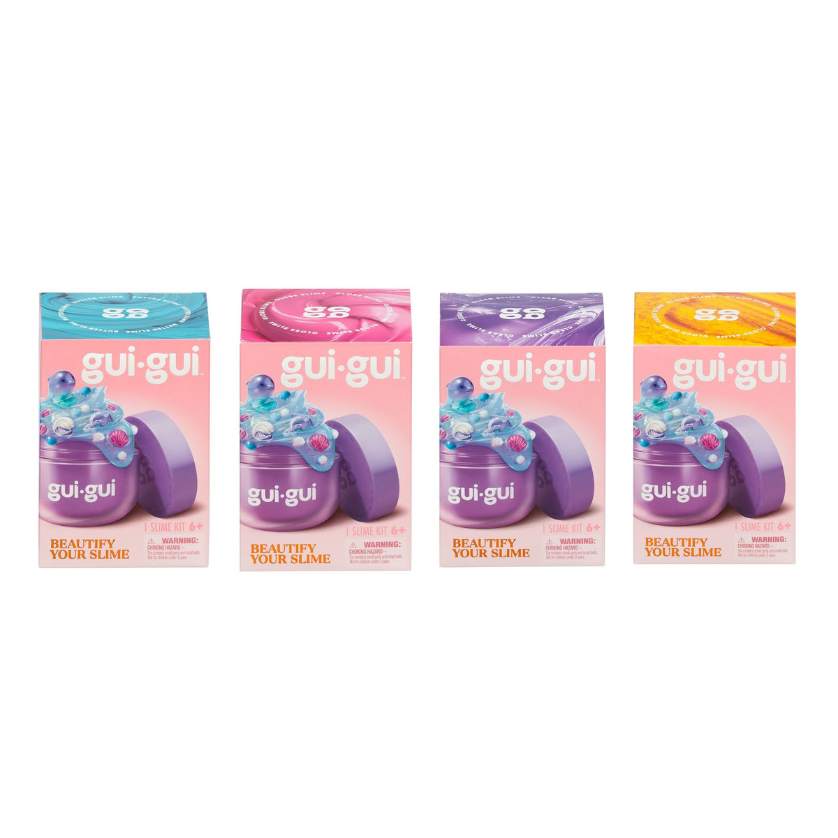 Gui Gui Shimmer Slime, Single Pack