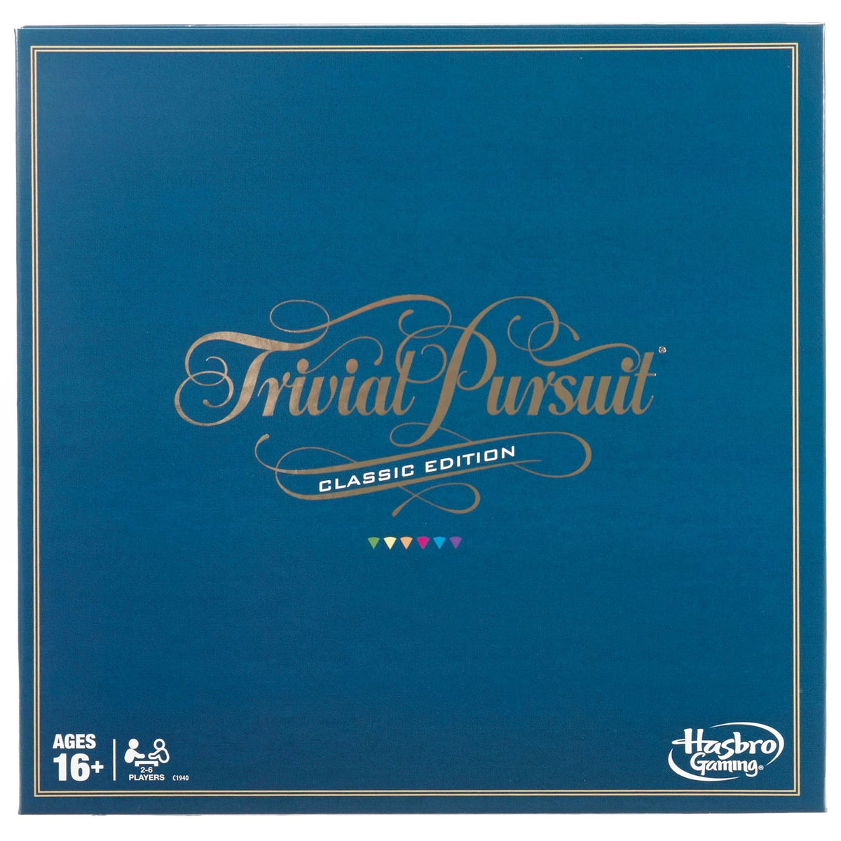 Hasbro Games Trivial Pursuit Classic, English, Ages 16+