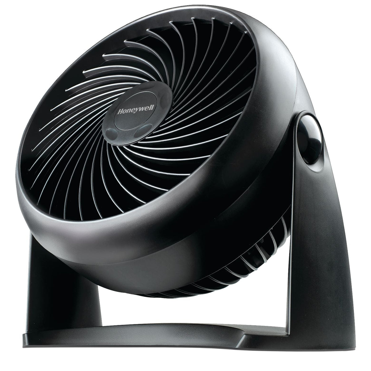 Honeywell TurboForce Tilt-Head Portable Air Circulator Table/Desk Fan, 3-Speed, Black, 7-in
