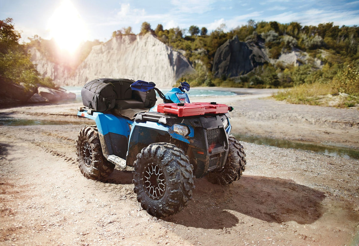 Kolpin ATV Matrix Seat Rack Bag, Black