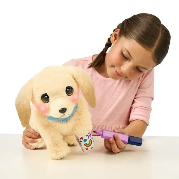 Little Live Pets Ouchies Retriever Deluxe with Healing Action