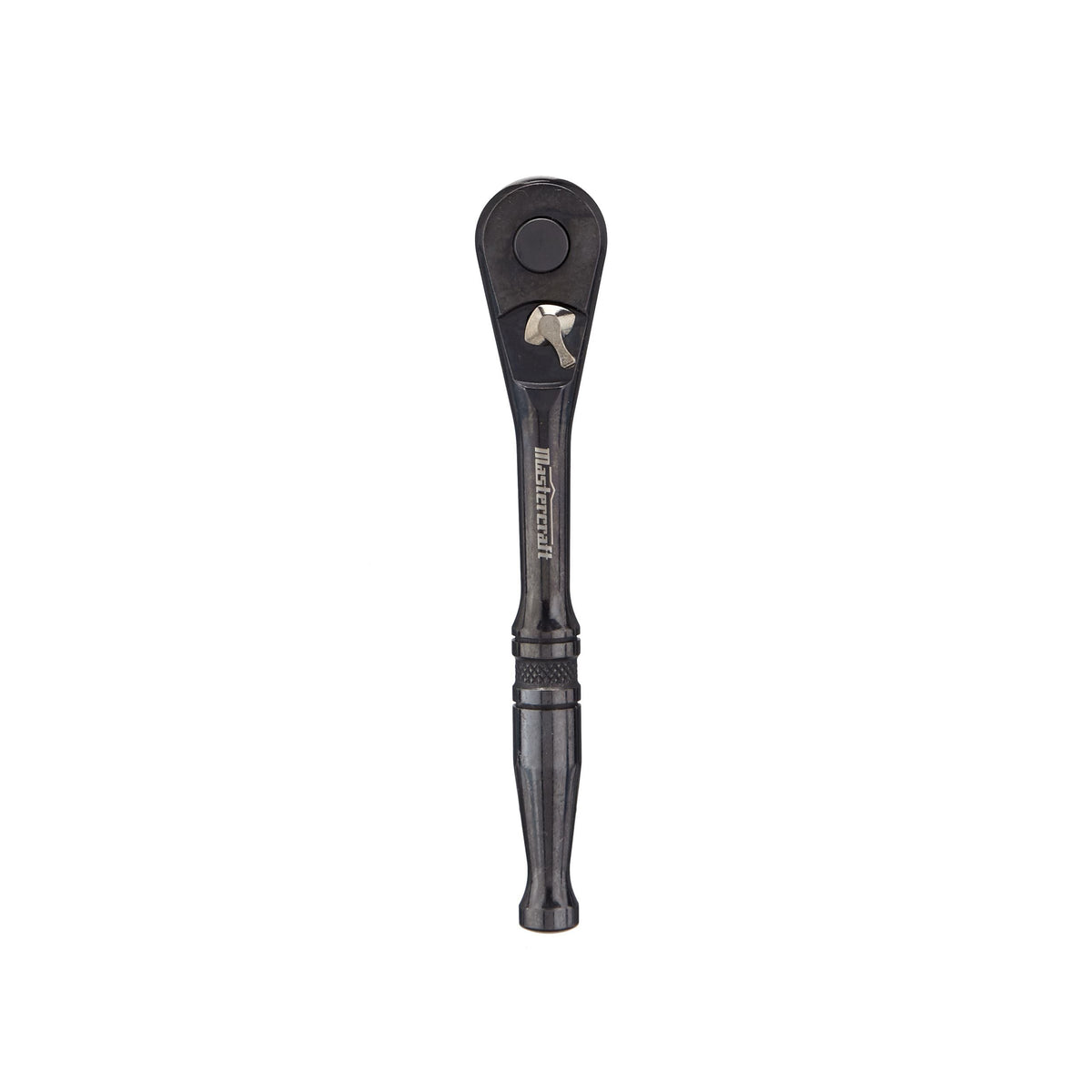 Mastercraft 1/4-in Drive Ratchet, CRV, Black Steel Finish