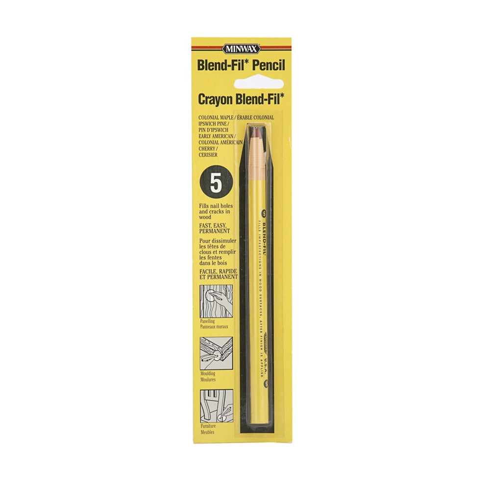Minwax Crayon Blend-Fil Wood Pencil, Walnut