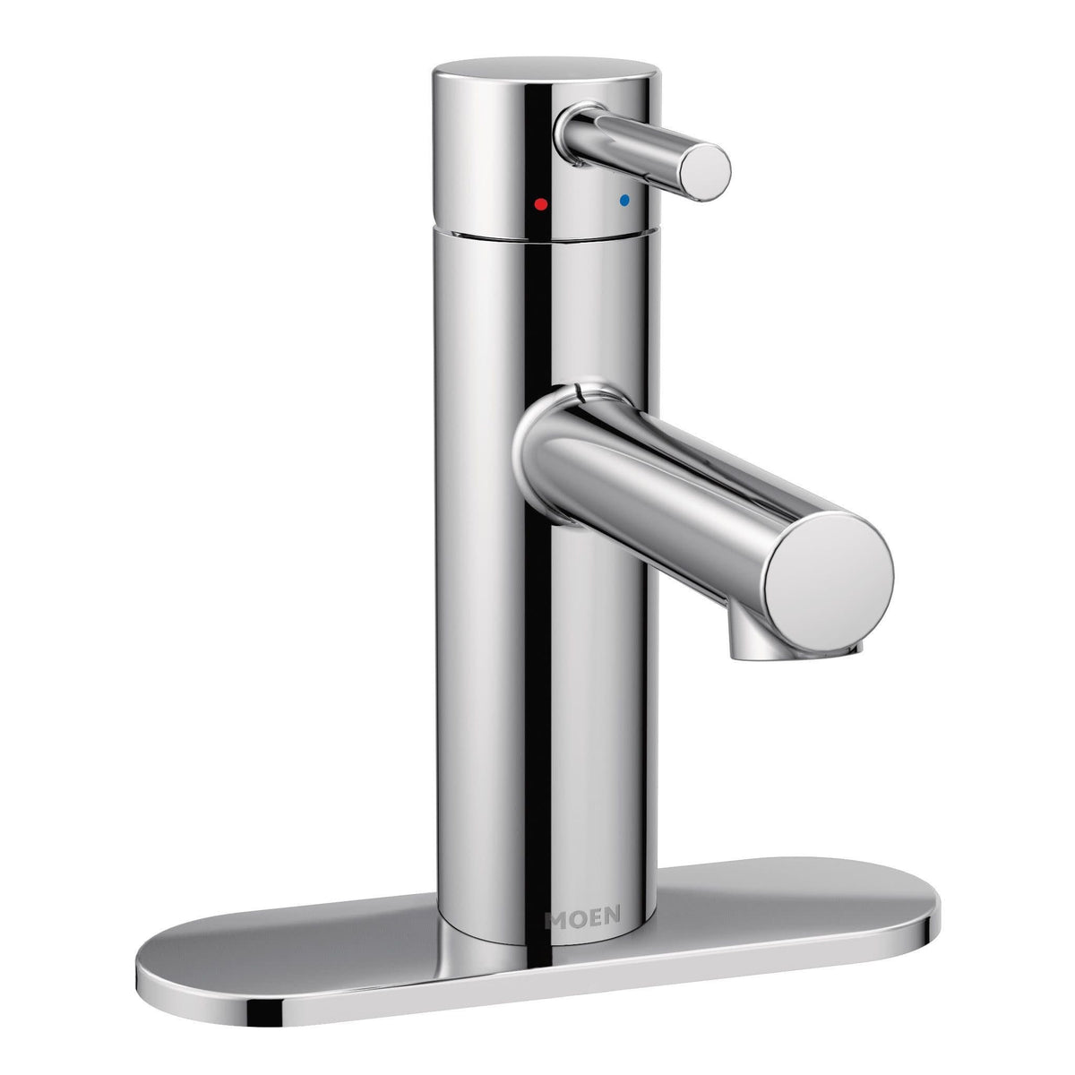 Moen Align Single Handle High Arc Single Hole Bathroom Sink Faucet, Chrome