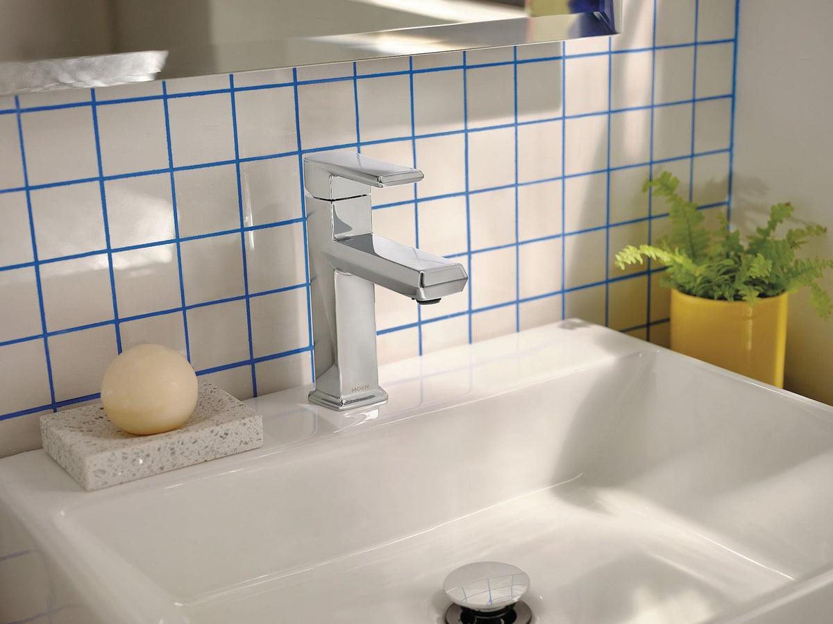 Moen Neese Single Handle Bathroom Faucet, Chrome