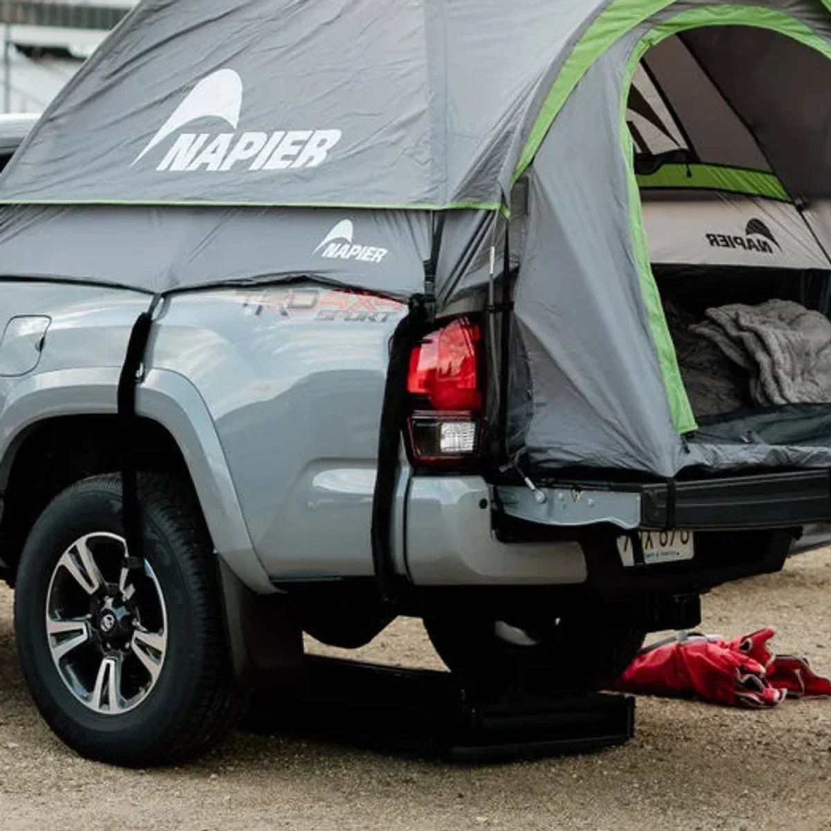 Napier Backroadz Truck Tent with Strap Protectors