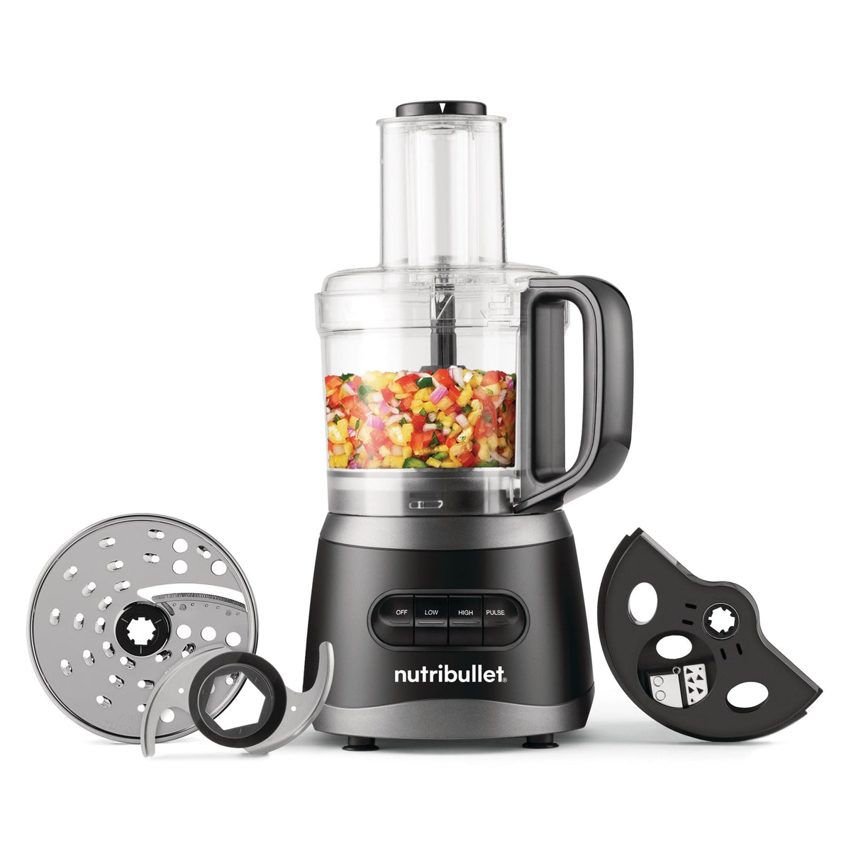 nutribullet Full-Sized Meal Prep Food Processor with Accessories, 7-Cup