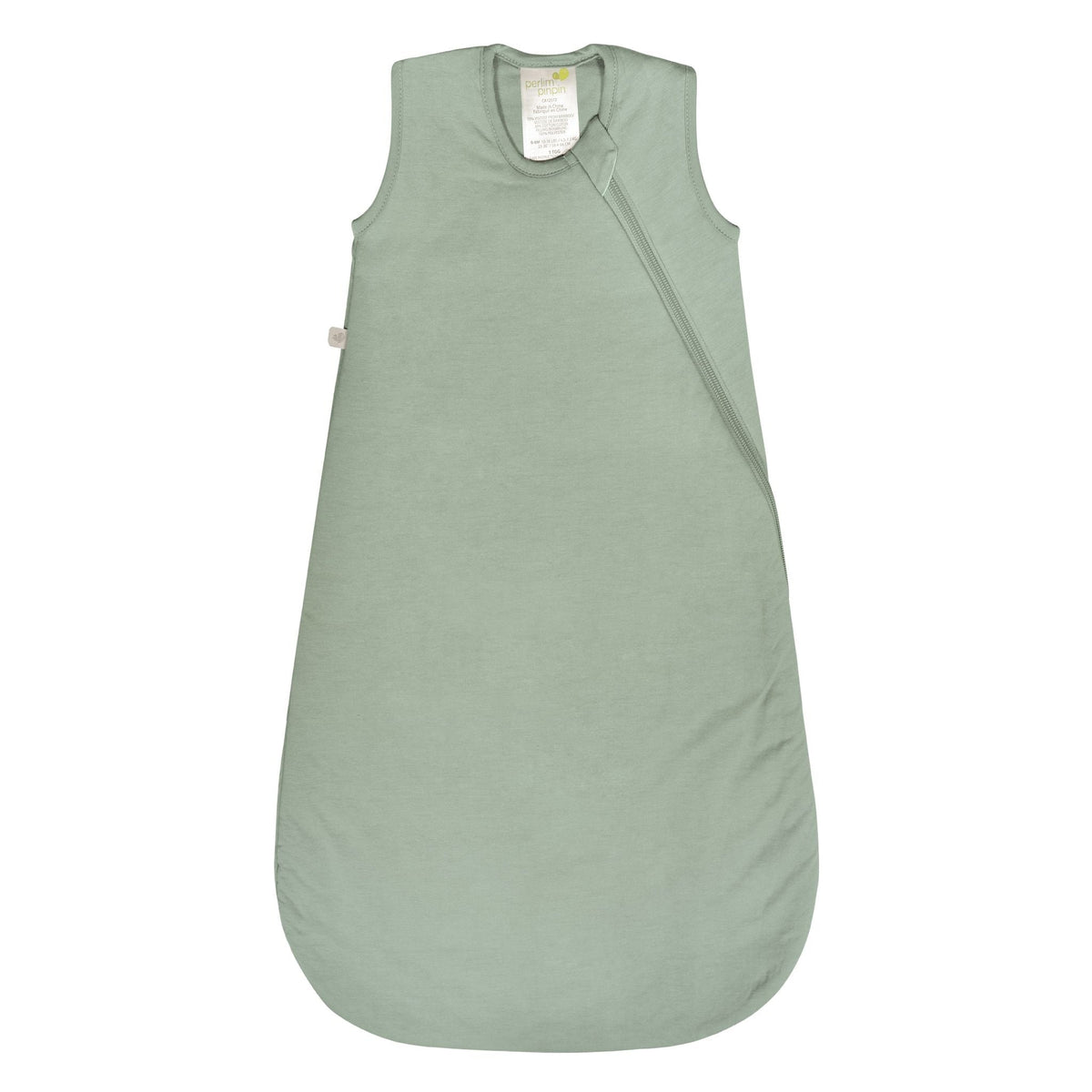 Perlimpinpin Bamboo Newborn Sleep Bag, Moss, 0-6 months