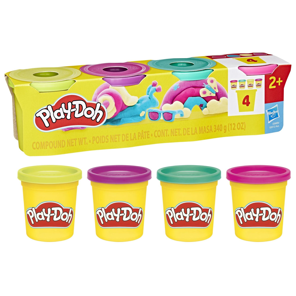 Play Doh Classic 4 Pack