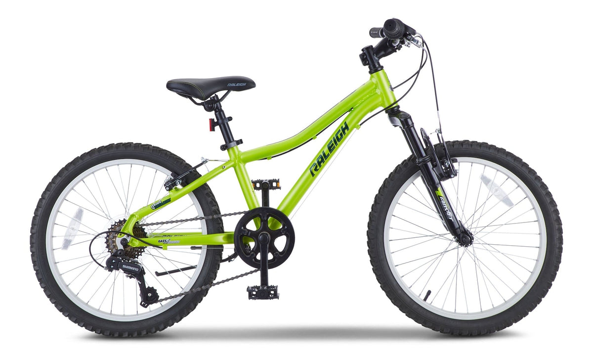 Raleigh GOAT Youth Bike with V-brakes, 20-in, Green