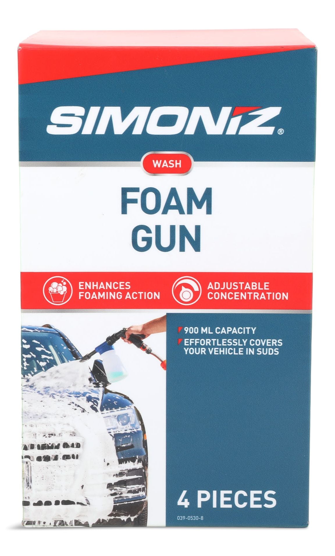 SIMONIZ Wash Foam Gun, Blue, 4-pc, 900-mL