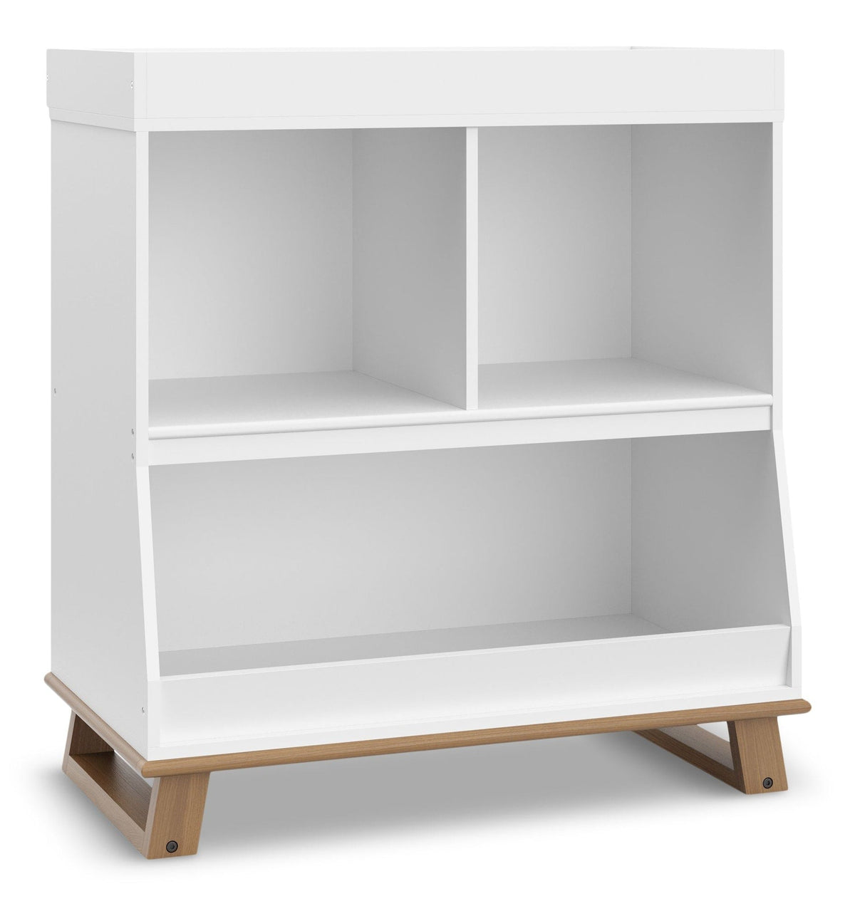 Storkcraft Modern Pacific Change Table Storage