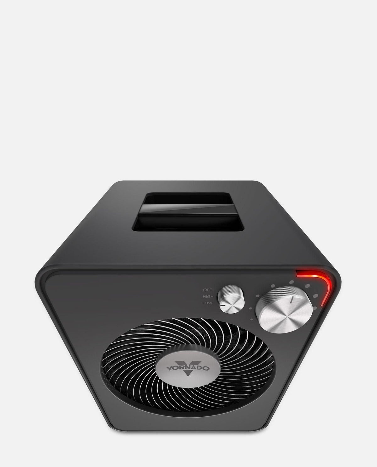 Vornado VMHi300 Whole Room Metal Heater with Adjustable Thermostat, Storm Grey