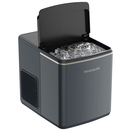 Frigidaire 26 lb Countertop Bullet Ice Maker with Touch Controls – Grey M4