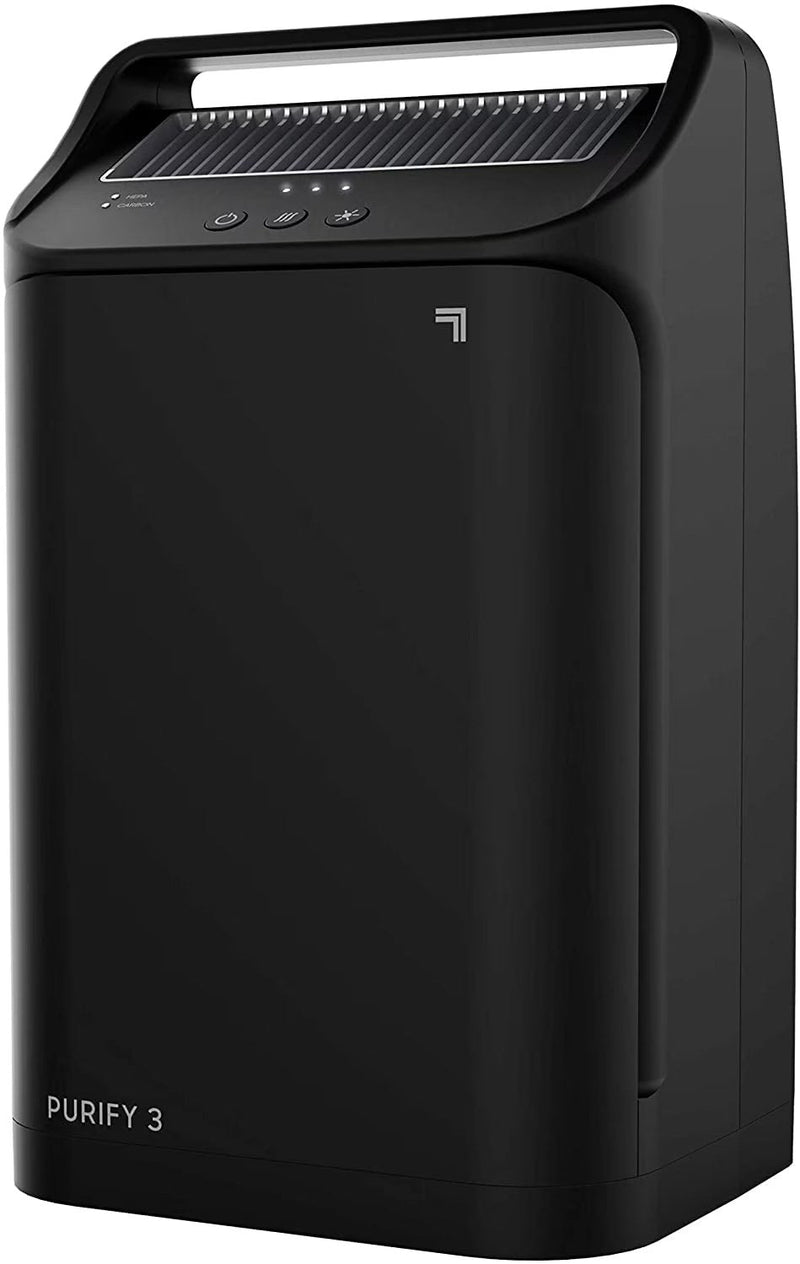Sharper Image True HEPA Air Purifier, Covers up to 125 Sq. feet 3 Speed Settings, Black A5
