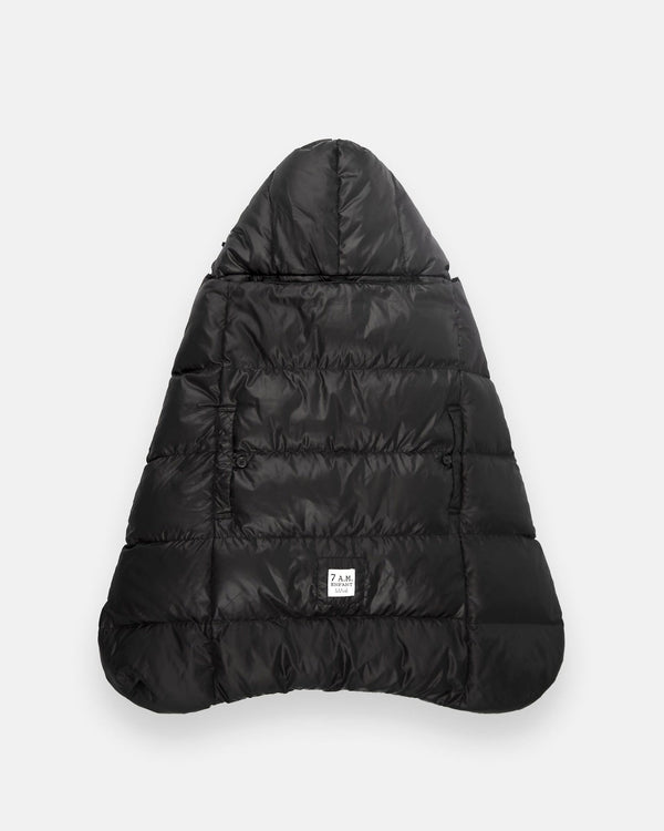 7AM Enfant Heavyweight, K-Poncho Black Plush I8