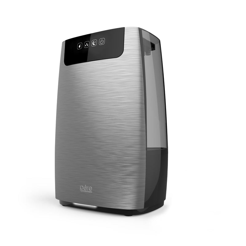 Enrichment HumeXL Ultrasonic Cool Mist Humidifier - Large, Easy-to-Clean Tank, High/Low Mist, 2 360 Mist Nozzles and Night Mode V2