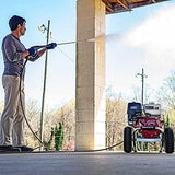 Cleaning ALH3425 Aluminum Series 3600 PSI Gas Pressure Washer, 2.5 GPM, Honda GX200 Engine, Includes Spray Gun and Extension Wand, 5 QC Nozzle Tips, 5/16-inch x 35-foot MorFlex Hose.
