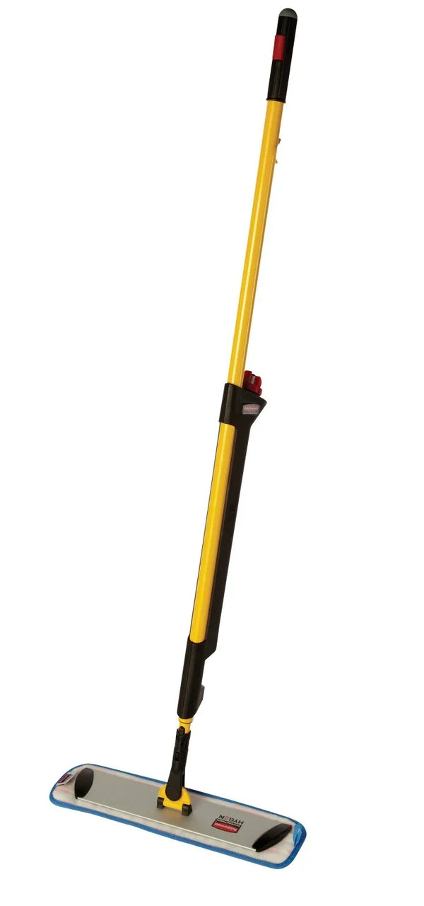 Pulse microfiber floor cleaning system, operated using a single-sided mop frame X1