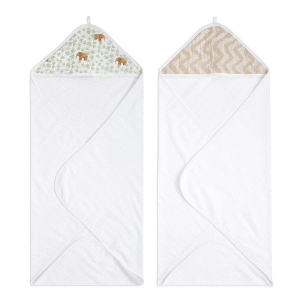Aden + Anais Tanzania Hooded Towels, 2-pk C2