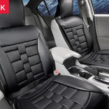 Alpena Black Padded Universal Fit Luxury Seat Cover, 2-pack