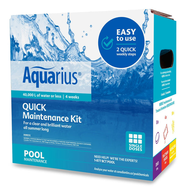 Aquarius Quick Maintenance Kit for Swimming Pool S4