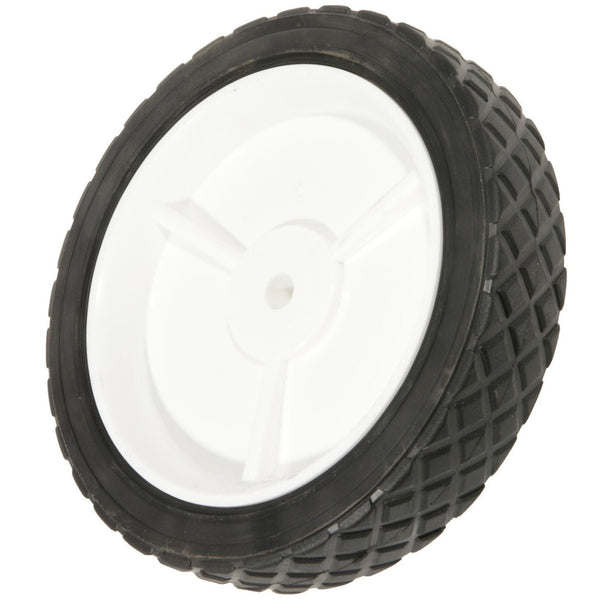 Atlas Plastic Lawn Mower Replacement Wheel, Wide Tread 8-in x 1.75-in L4