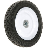Atlas Steel Mower Wheel with Ball Bearings, 7-in