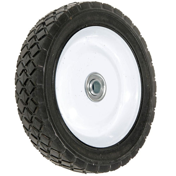 Atlas Steel Mower Wheel with Ball Bearings, 7-in O2