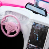 Barbie 2021 Pink Convertible Car for 2 Dolls, Ages 3+