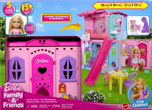Barbie Club Chelsea Pop-Up House Playset with Accessories V1
