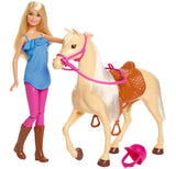 Barbie Doll & Horse Playset for Kids, Assorted, Ages 3+