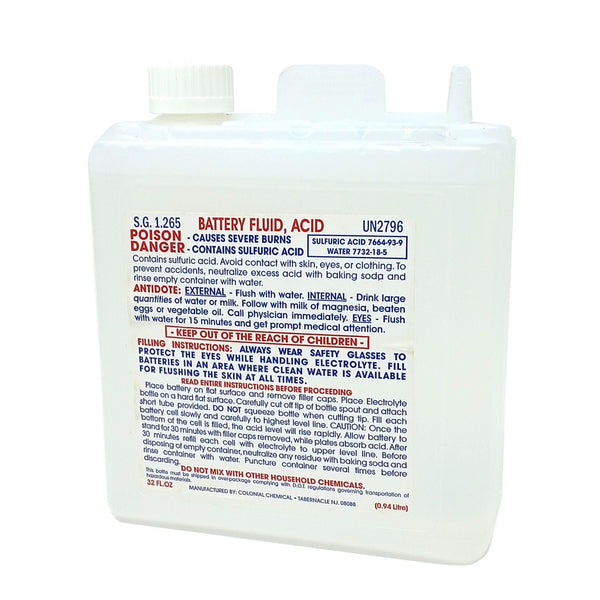 Battery Acid, 946-mL Bottle W7