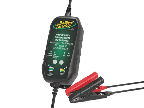 Battery Tender Smart Battery Charger/Maintainer, 3-Amp, 6V/12V A8