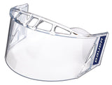 Bauer HLC Clear Half-Shield Senior Hockey Face Mask/Visor with Anti-Fog Film & High Impact Polycarbonate Shield