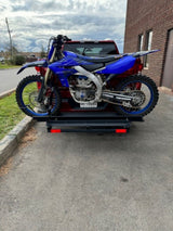 Black Bulldog Hitch Mount Motorcycle Carrier