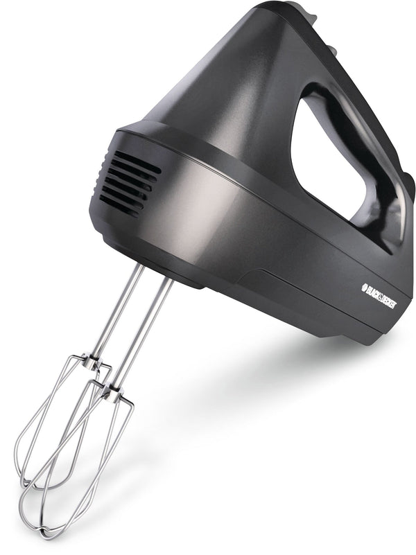Black & Decker 6-Speeds Hand Mixer with Storage Case Black I6