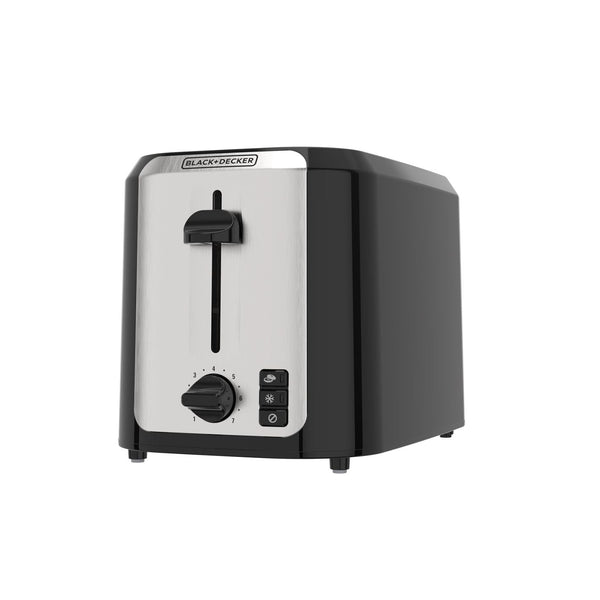 Black & Decker Extra Wide Slots Toaster with 7 Settings, 2-Slices B4