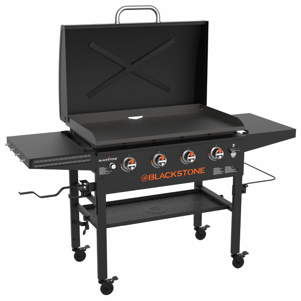 Blackstone 4-Burner LP Gas Portable Griddle with Lid, 36-in R0