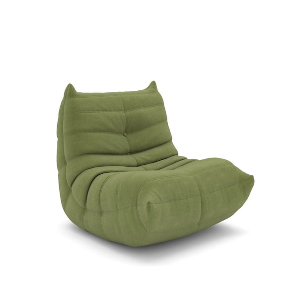 Brassex Cairo Sage All-Foam Armless Children's Chair Q4