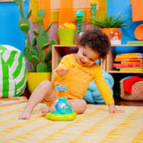 Bright Starts Press and Glow Spinner Toy