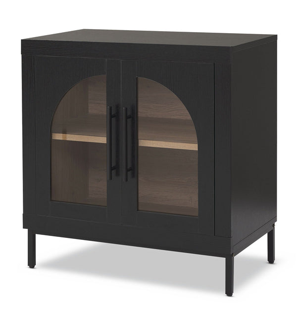 Canvas Hinton Cabinet, Black Q8
