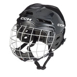 CCM Multi-Sport Hockey Helmet & Cage Combo, Youth, Black