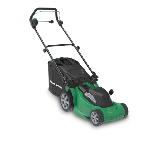 Certified 10A Electric Push Lawn Mower, 14-in Deck Y1