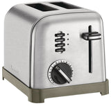 Cuisinart Metal Classic Toaster with 6 Settings, Stainless Steel, 2-Slices