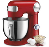 Cuisinart Precision Master Tilt-Head Stand Mixer with 12 Speeds, Red, 5.5qt